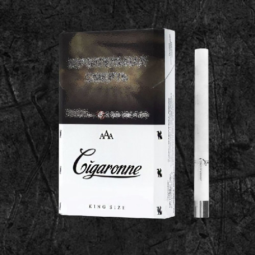 Cигареты Сигарон Кинг Сайз Белый (Cigaronne Кing Size White 84mm)
